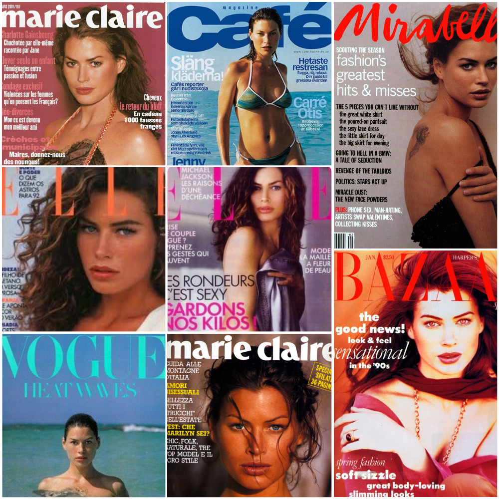 CARRE OTIS Supermodel On Cover of VOGUE COSMOPOLITAN MARIE CLAIRE ELLE BAZAAR interviewed by CHANCETV 